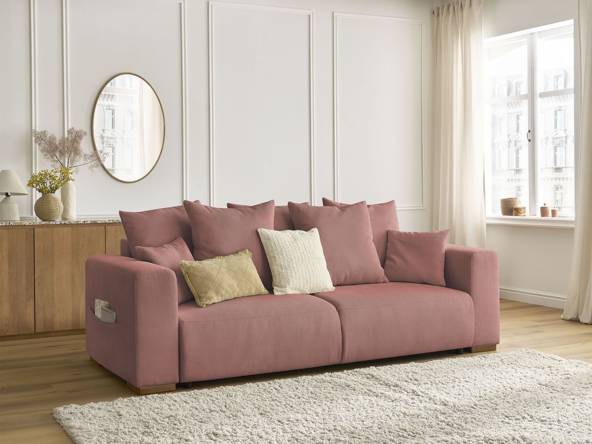 Sofa rozkładana SIDONIE sztruks