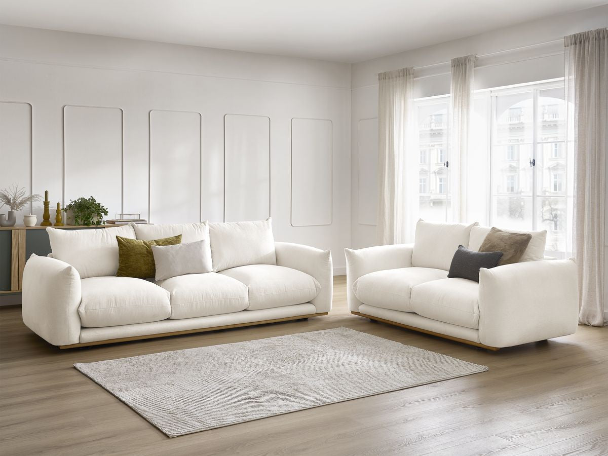 Zestaw Sofa nierozkładany 3+2-osobowymi ERNEST