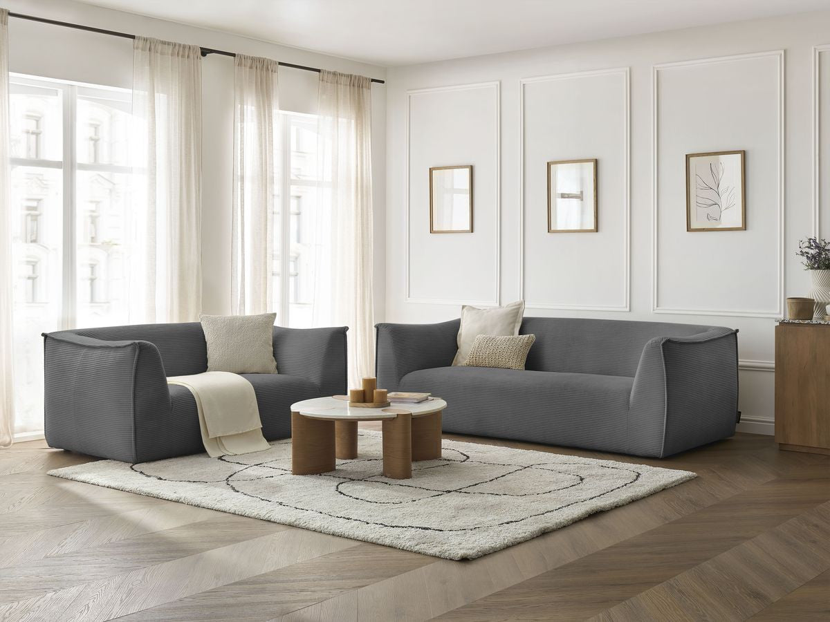Zestaw Sofa nierozkładany 3+2-osobowymi GIORGIA sztruks