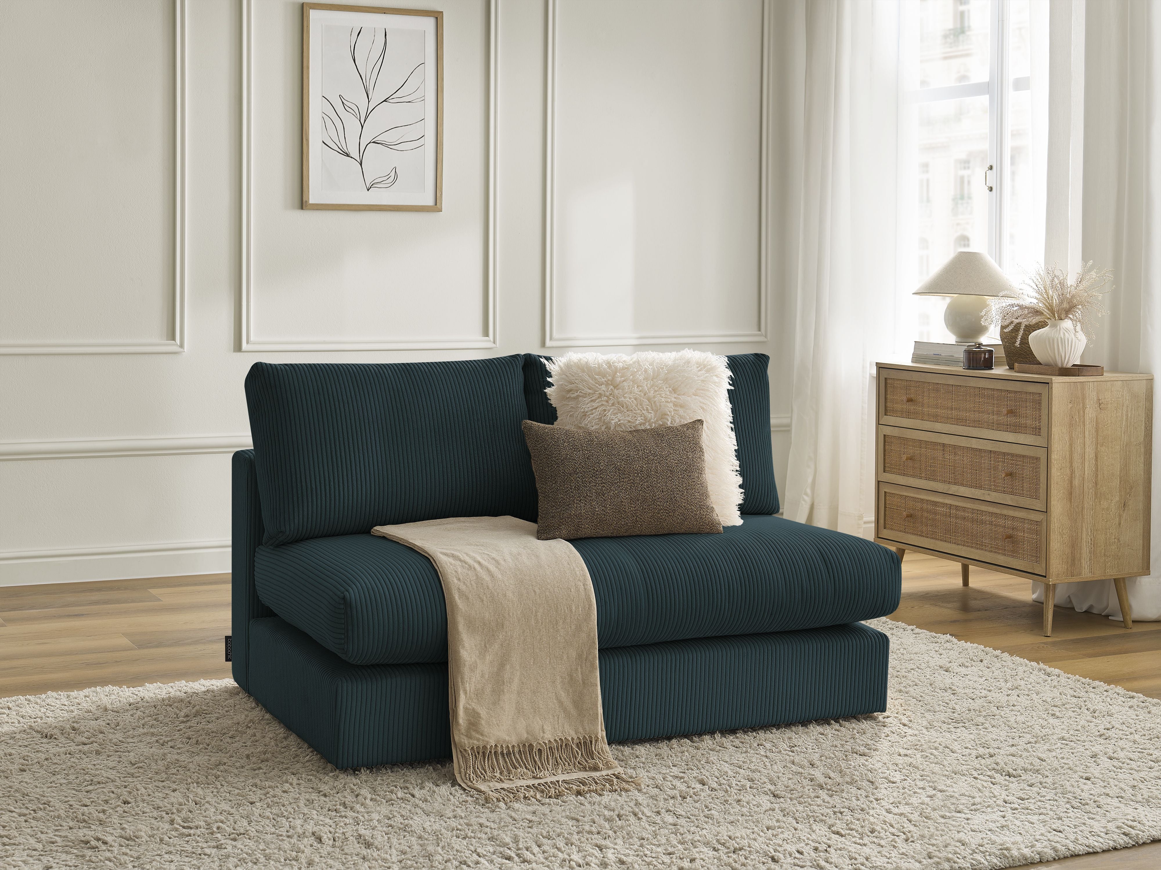 Moduł 2-osobowymi do sofy modułowa PARIS sztruks