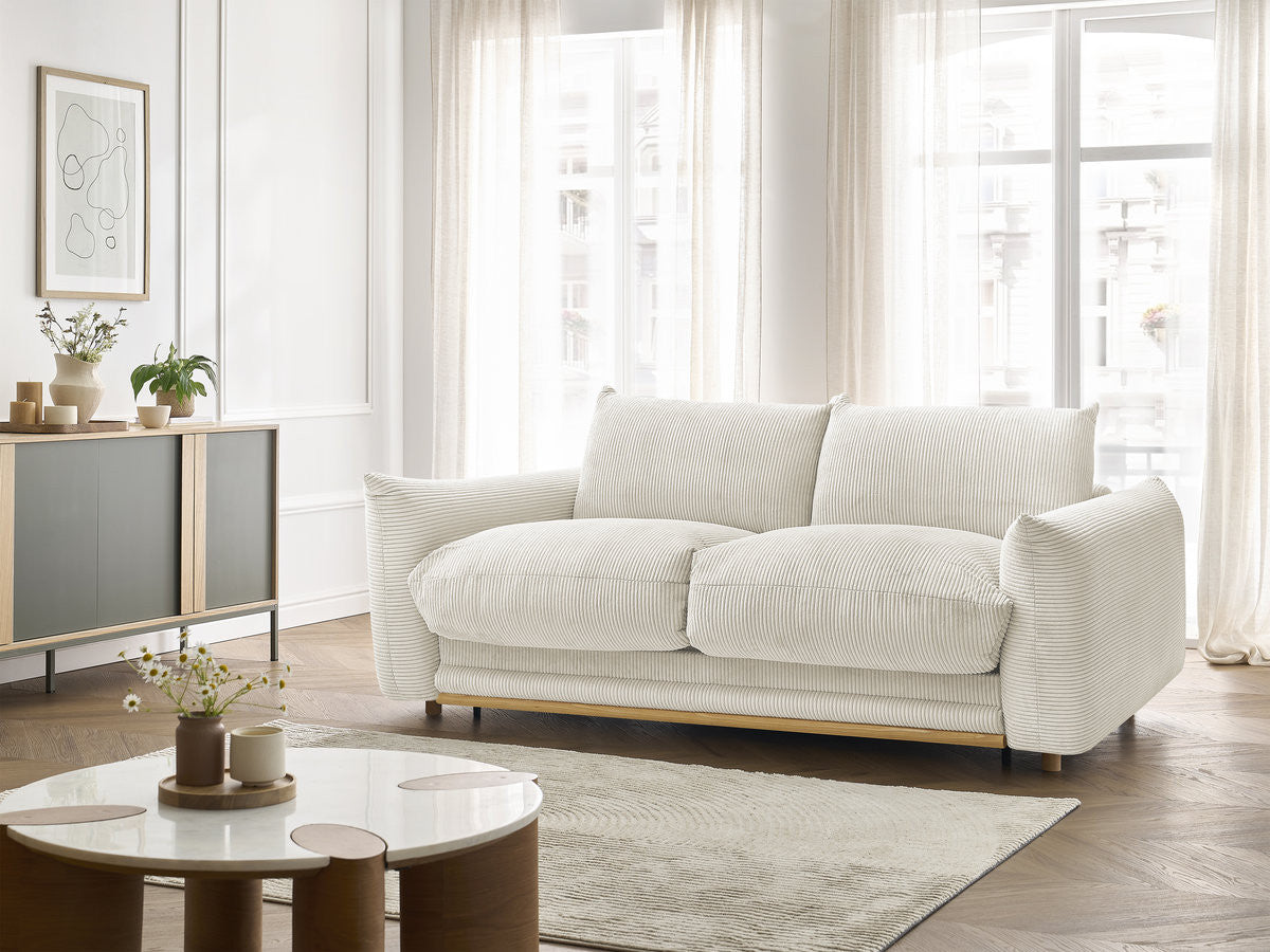 Sofa rozkładana 3-osobowa ERNEST tkanina sztruks